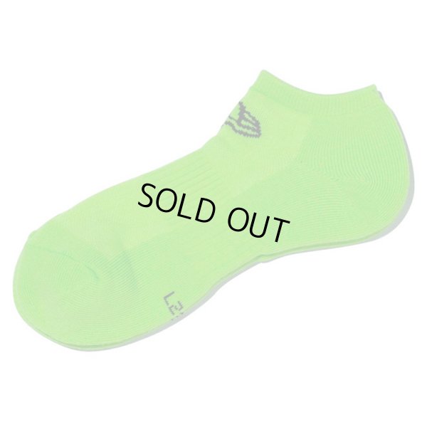 画像2: NEWERA（ニューエラ） “ソックス ショート 3ペア ブラック/ネオンオレンジ/ネオングリーン” (2)