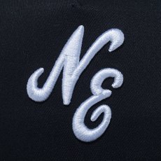 画像4: 【キッズ】NEWERA（ニューエラ）“Youth 9FORTY A-Frame トラッカー クラシックロゴ ブラック × ホワイト” (4)