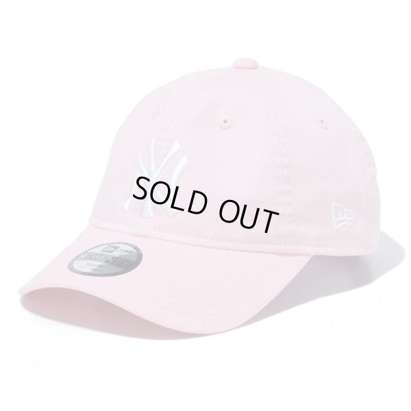 画像3: 【キッズ】NEWERA（ニューエラ）“Youth 9TWENTY ニューヨーク・ヤンキース ピンク × ホワイト” (3)