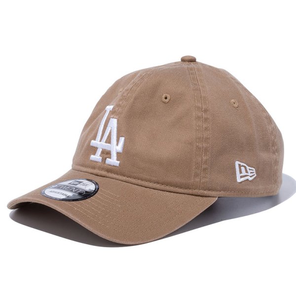 画像5: NEWERA（ニューエラ）“9TWENTY ロサンゼルス・ドジャース ウォッシュドコットン カーキ × ホワイト” (5)