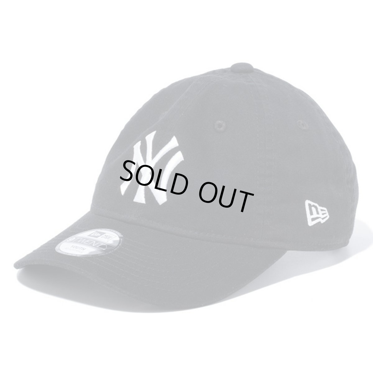 画像3: 【キッズ】NEWERA（ニューエラ）“Youth 9TWENTY ニューヨーク・ヤンキース ブラック × ホワイト” (3)