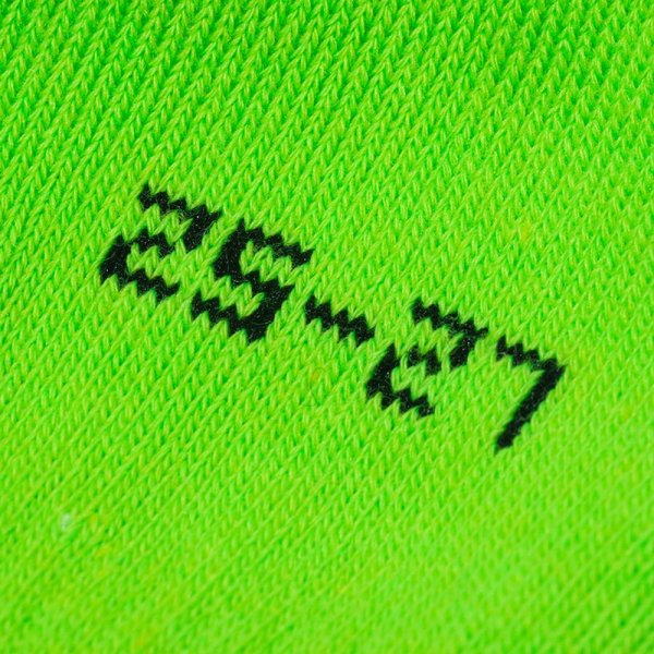 画像6: NEWERA（ニューエラ） “ソックス ショート 3ペア ブラック/ネオンオレンジ/ネオングリーン” (6)