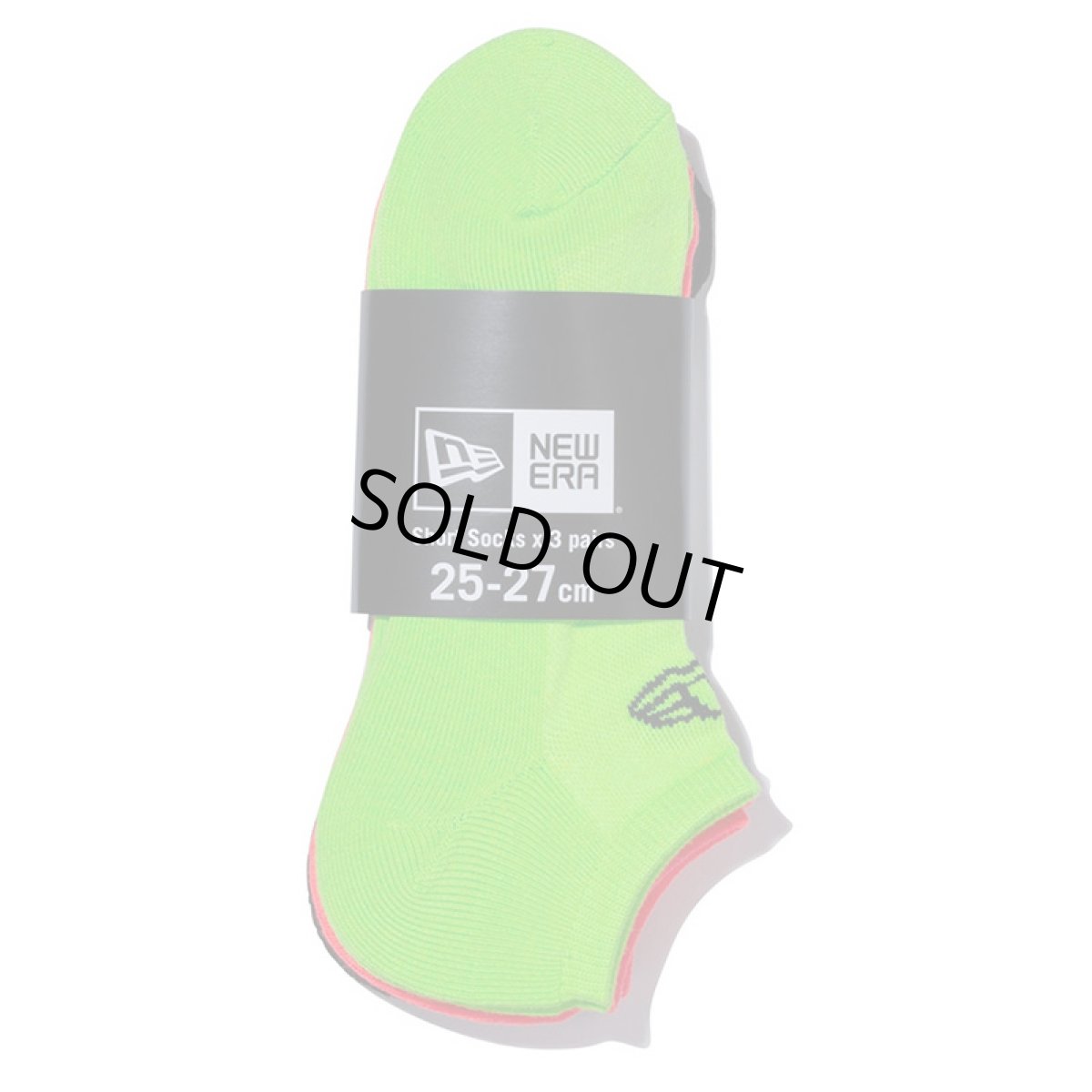 画像18: NEWERA（ニューエラ） “ソックス ショート 3ペア ブラック/ネオンオレンジ/ネオングリーン” (18)