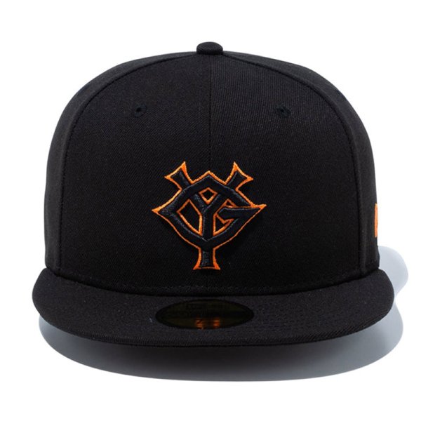 画像2: NEWERA（ニューエラ）“59FIFTY 読売ジャイアンツ ブラック × ブラック/オレンジ” (2)