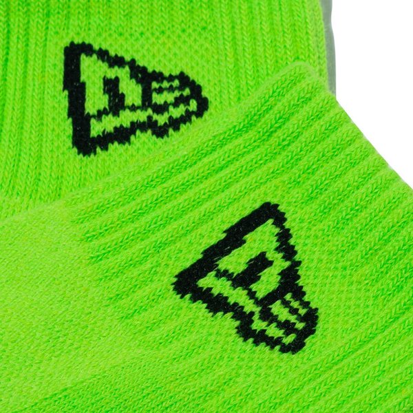 画像4: NEWERA（ニューエラ） “ソックス アンクル 3ペア ブラック/ネオンオレンジ/ネオングリーン” (4)