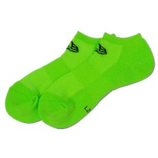 画像3: NEWERA（ニューエラ） “ソックス ショート 3ペア ブラック/ネオンオレンジ/ネオングリーン” (3)