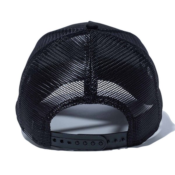 画像2: 【キッズ】NEWERA（ニューエラ）“Youth 9FORTY A-Frame トラッカー クラシックロゴ ブラック × ホワイト” (2)