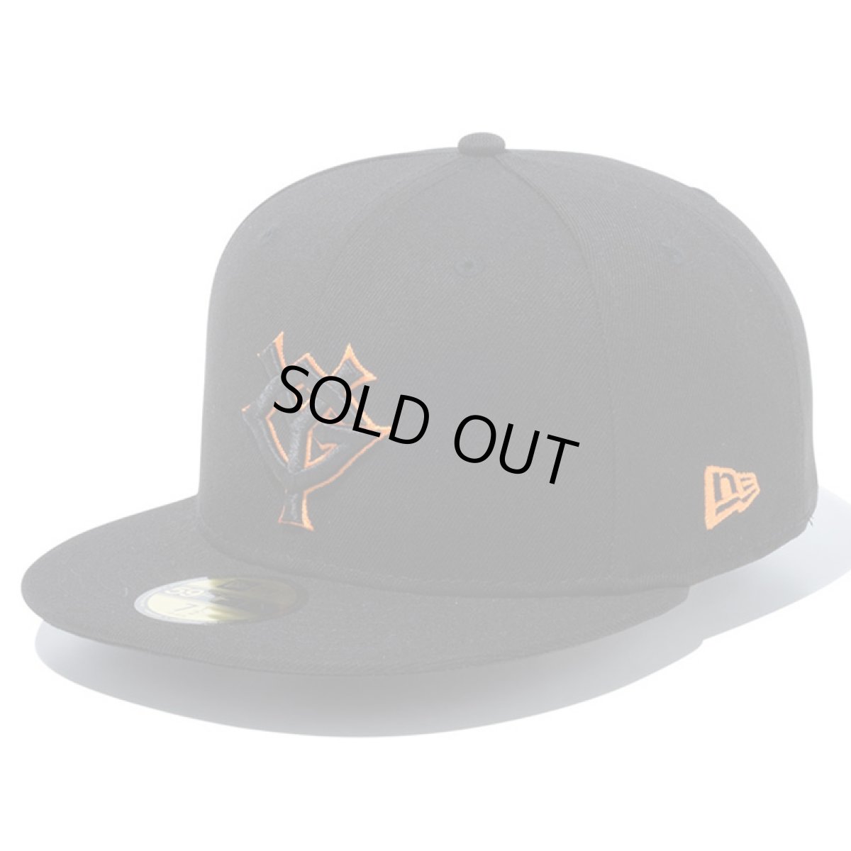 画像1: NEWERA（ニューエラ）“59FIFTY 読売ジャイアンツ ブラック × ブラック/オレンジ” (1)