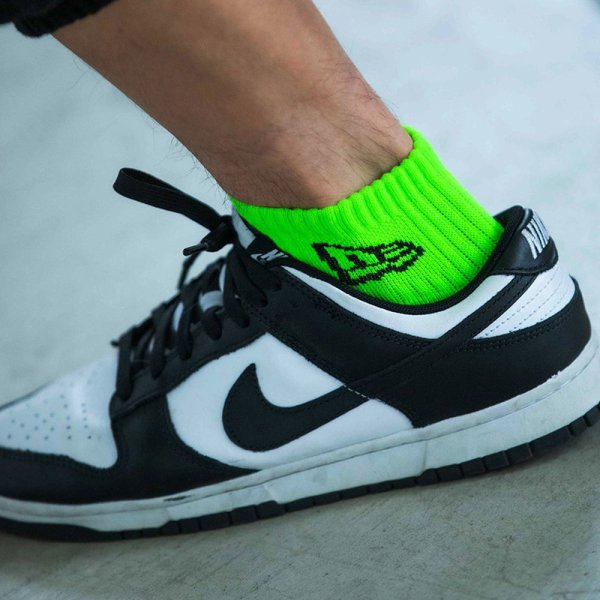 画像19: NEWERA（ニューエラ） “ソックス アンクル 3ペア ブラック/ネオンオレンジ/ネオングリーン” (19)