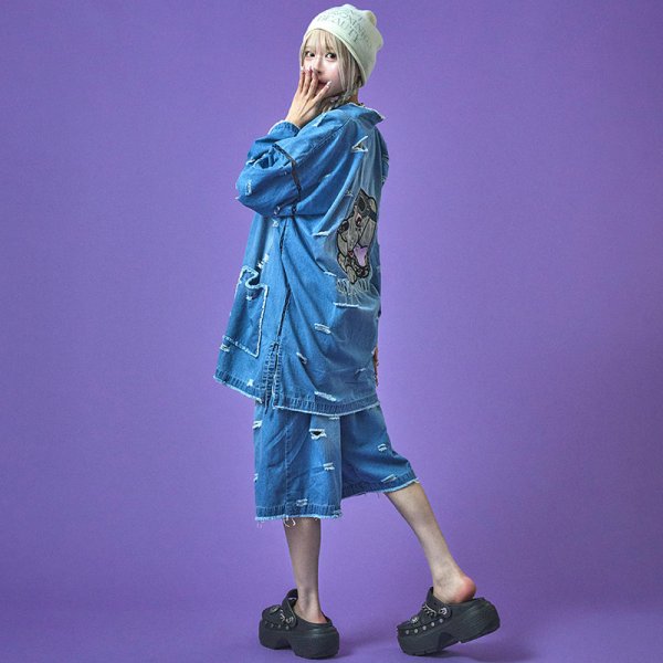 画像22: GALFY(ガルフィー) “病みに染まりしボロボロ甚平” (22)