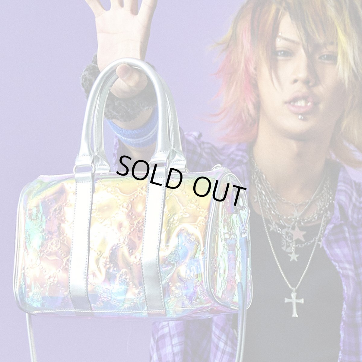 画像1: GALFY(ガルフィー) “ピカピカモノグラムミニボストン” (1)