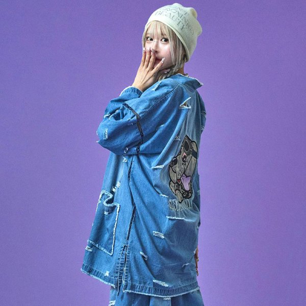 画像23: GALFY(ガルフィー) “病みに染まりしボロボロ甚平” (23)