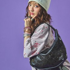 画像1: GALFY(ガルフィー) “ピカピカモノグラム2WAYハンドバッグ” (1)