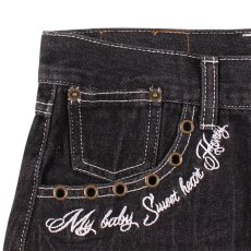 画像5: 【ラスト小型犬（M）のみ】CANDY GALFY(キャンディーガルフィー) “GAL薔薇デニムミニ” (5)