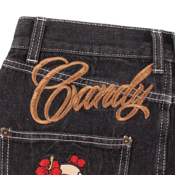 画像9: 【ラスト小型犬（M）のみ】CANDY GALFY(キャンディーガルフィー) “GAL薔薇デニムミニ” (9)