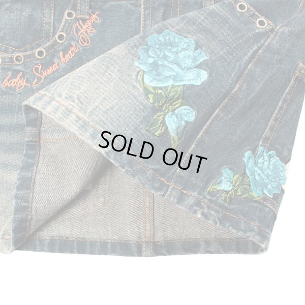 画像8: CANDY GALFY(キャンディーガルフィー) “GAL薔薇デニムミニ” (8)