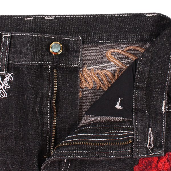 画像6: 【ラスト小型犬（M）のみ】CANDY GALFY(キャンディーガルフィー) “GAL薔薇デニムミニ” (6)