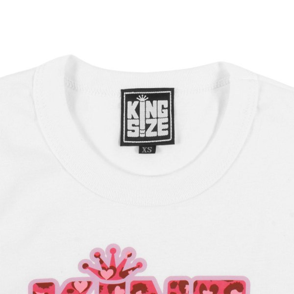 画像3: [レディース] KINGSIZE（キングサイズ）“LEOPARD BLUNT CROPPED WOMEN'S TEE” (3)