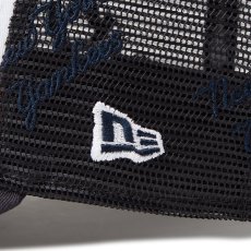 画像6: NEWERA（ニューエラ）“9FORTY A-Frame トラッカー MLB Mesh Embroidery ニューヨーク・ヤンキース ホワイト/ネイビー” (6)