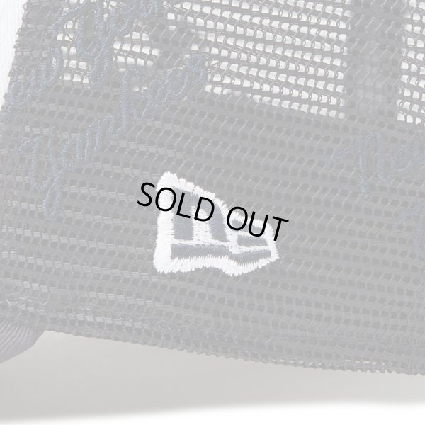 画像6: NEWERA（ニューエラ）“9FORTY A-Frame トラッカー MLB Mesh Embroidery ニューヨーク・ヤンキース ホワイト/ネイビー” (6)