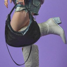 画像6: GALFY(ガルフィー) “ピカピカモノグラム2WAYハンドバッグ” (6)