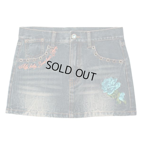 画像3: CANDY GALFY(キャンディーガルフィー) “GAL薔薇デニムミニ” (3)