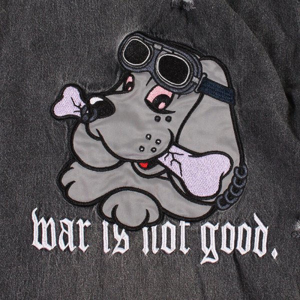 画像8: 【ラスト大型犬（XL）のみ】GALFY(ガルフィー) “病みに染まりしボロボロ甚平” (8)