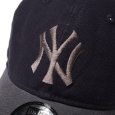 画像5: NEWERA（ニューエラ）“9TWENTY Washed Duck ニューヨーク・ヤンキース ネイビー グラファイトバイザー” (5)
