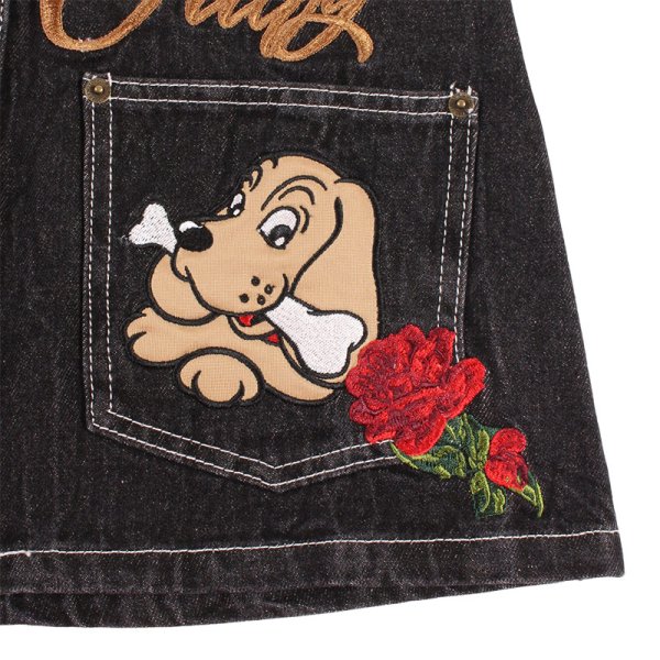 画像12: 【ラスト小型犬（M）のみ】CANDY GALFY(キャンディーガルフィー) “GAL薔薇デニムミニ” (12)