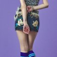 画像1: CANDY GALFY(キャンディーガルフィー) “GAL薔薇デニムミニ” (1)