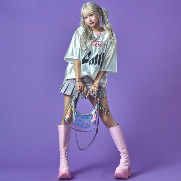 画像7: GALFY(ガルフィー) “ピカピカモノグラム2WAYハンドバッグ” (7)