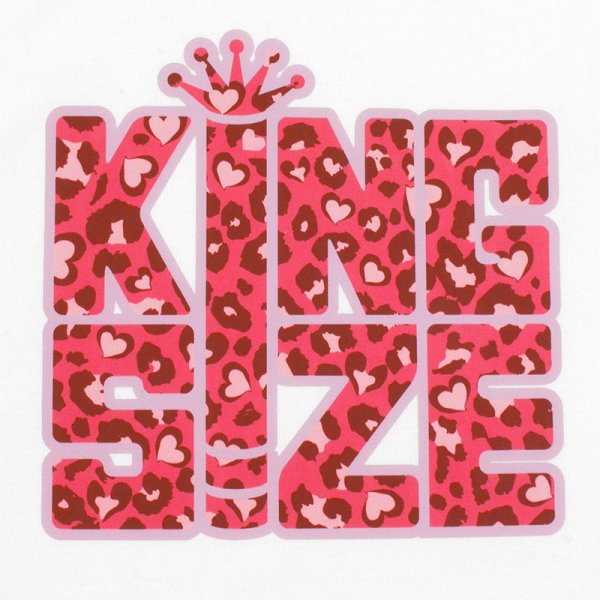 画像4: [レディース] KINGSIZE（キングサイズ）“LEOPARD BLUNT CROPPED WOMEN'S TEE” (4)