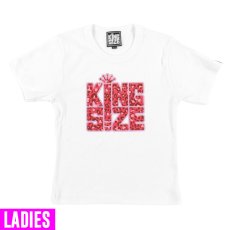 画像1: [レディース] KINGSIZE（キングサイズ）“LEOPARD BLUNT CROPPED WOMEN'S TEE” (1)