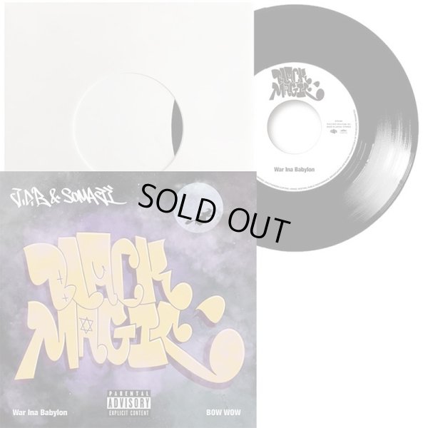 画像1: 【7inch RECORD】『War Ina Babylon / BOW WOW』BLACK MAGIC (1)