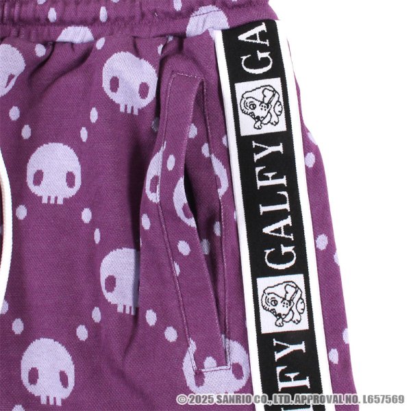 画像19: 【ラスト大型犬（XL）のみ】GALFY(ガルフィー)ｘクロミ “ドクロだらけ夏セットアップ” (19)