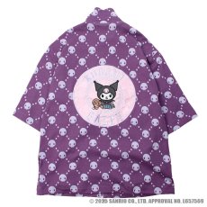 画像4: 【ラスト大型犬（XL）のみ】GALFY(ガルフィー)ｘクロミ “ドクロだらけ夏セットアップ” (4)