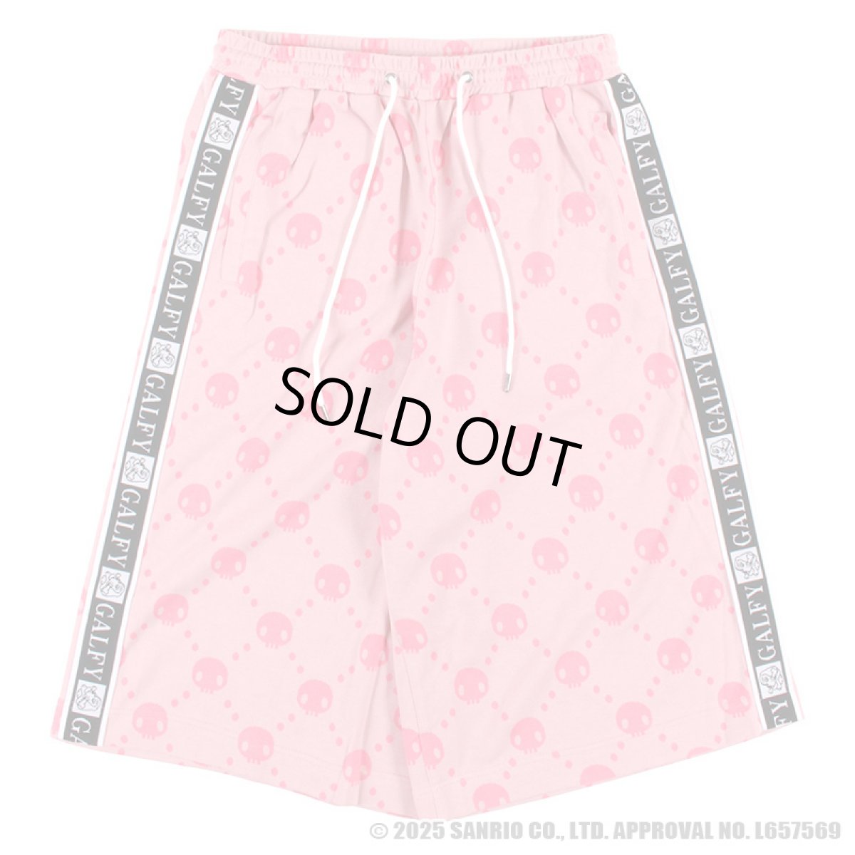 画像5: 【ラスト大型犬（XL）のみ】GALFY(ガルフィー)ｘクロミ “ドクロだらけ夏セットアップ” (5)