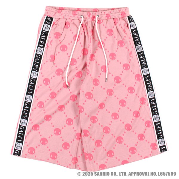 画像5: 【ラスト大型犬（XL）のみ】GALFY(ガルフィー)ｘクロミ “ドクロだらけ夏セットアップ” (5)