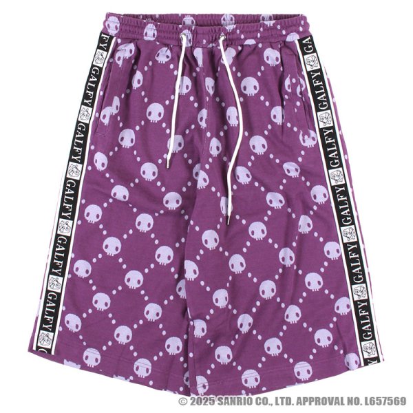 画像5: 【ラスト大型犬（XL）のみ】GALFY(ガルフィー)ｘクロミ “ドクロだらけ夏セットアップ” (5)