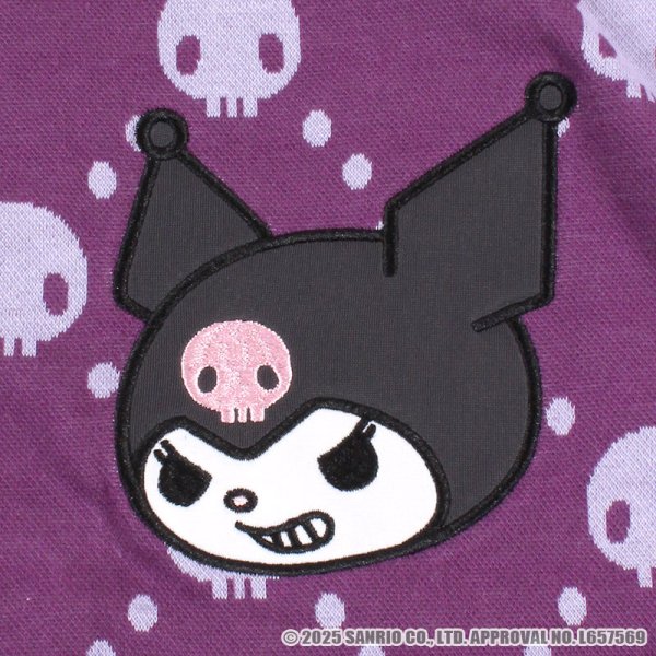 画像11: 【ラスト大型犬（XL）のみ】GALFY(ガルフィー)ｘクロミ “ドクロだらけ夏セットアップ” (11)