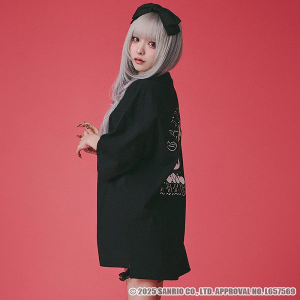 画像16: 【ラスト中型犬(L)のみ】GALFY(ガルフィー)xクロミ “クロミちゃんとGALFYの半袖TEE” (16)