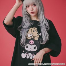 画像14: 【ラスト中型犬（L）のみ】GALFY(ガルフィー)ｘクロミ “クロミちゃんとGALFYの半袖TEE” (14)