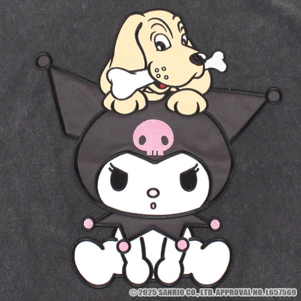画像6: 【ラスト大型犬(XL)のみ】GALFY(ガルフィー)xクロミ “クロミちゃんとGALFYの半袖TEE” (6)
