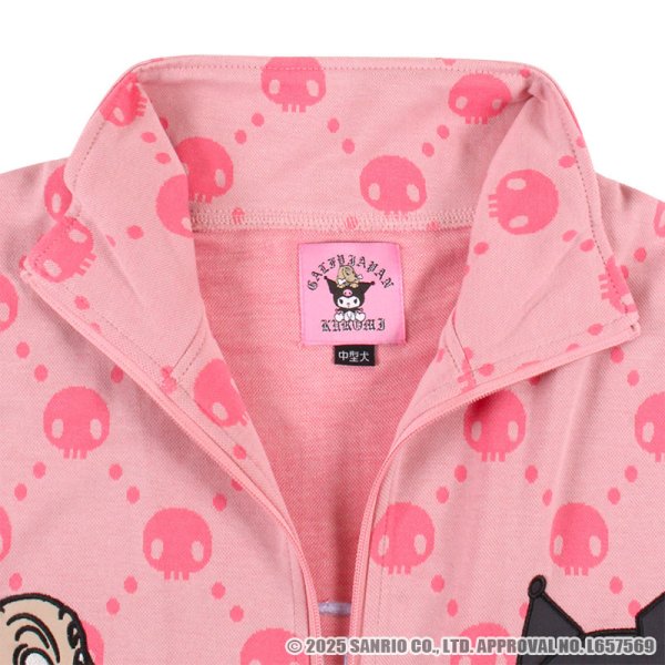 画像7: 【ラスト大型犬（XL）のみ】GALFY(ガルフィー)ｘクロミ “ドクロだらけ夏セットアップ” (7)