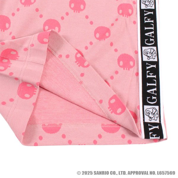 画像21: 【ラスト大型犬（XL）のみ】GALFY(ガルフィー)ｘクロミ “ドクロだらけ夏セットアップ” (21)