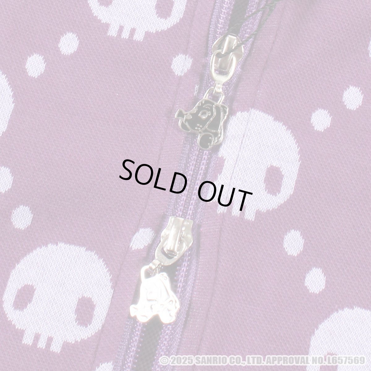 画像9: 【ラスト大型犬（XL）のみ】GALFY(ガルフィー)ｘクロミ “ドクロだらけ夏セットアップ” (9)