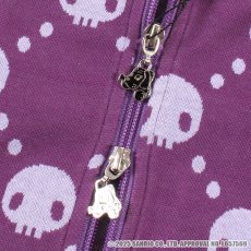 画像9: 【ラスト大型犬（XL）のみ】GALFY(ガルフィー)ｘクロミ “ドクロだらけ夏セットアップ” (9)