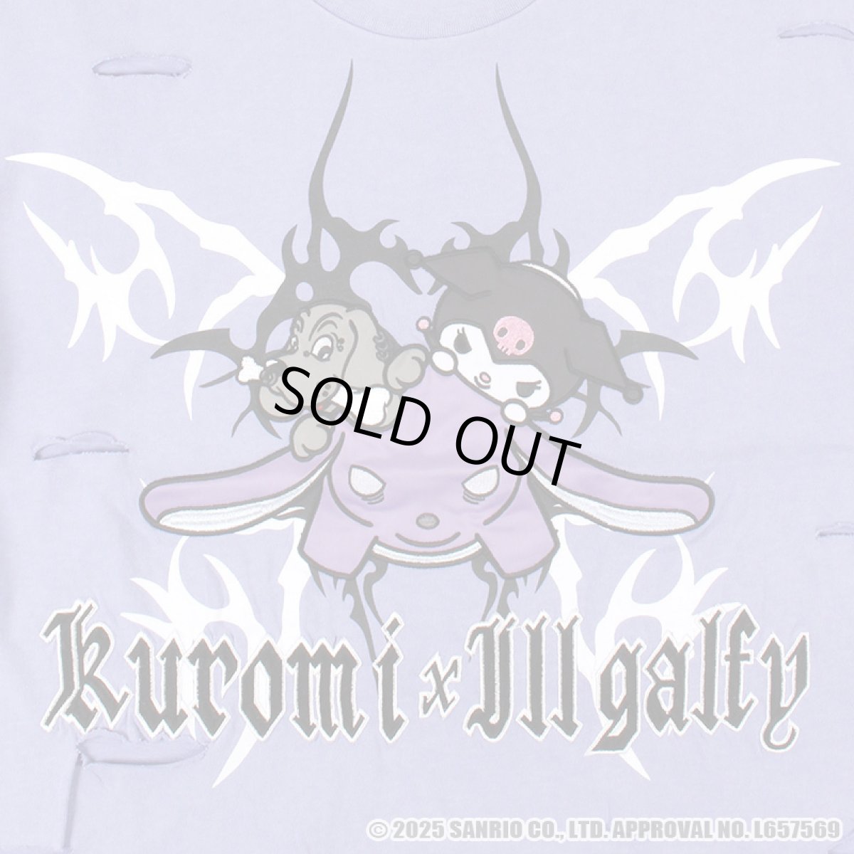 画像5: GALFY(ガルフィー)ｘクロミ “イルガルフィーボロボロ半袖TEE” (5)