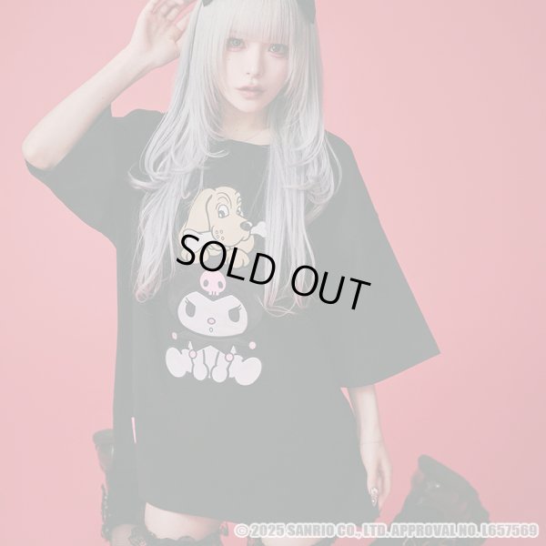 画像13: 【ラスト中型犬（L）のみ】GALFY(ガルフィー)ｘクロミ “クロミちゃんとGALFYの半袖TEE” (13)