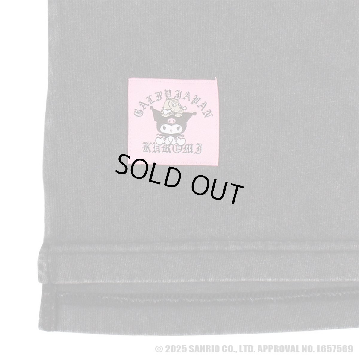 画像8: 【ラスト大型犬（XL）のみ】GALFY(ガルフィー)ｘクロミ “クロミちゃんとGALFYの半袖TEE” (8)